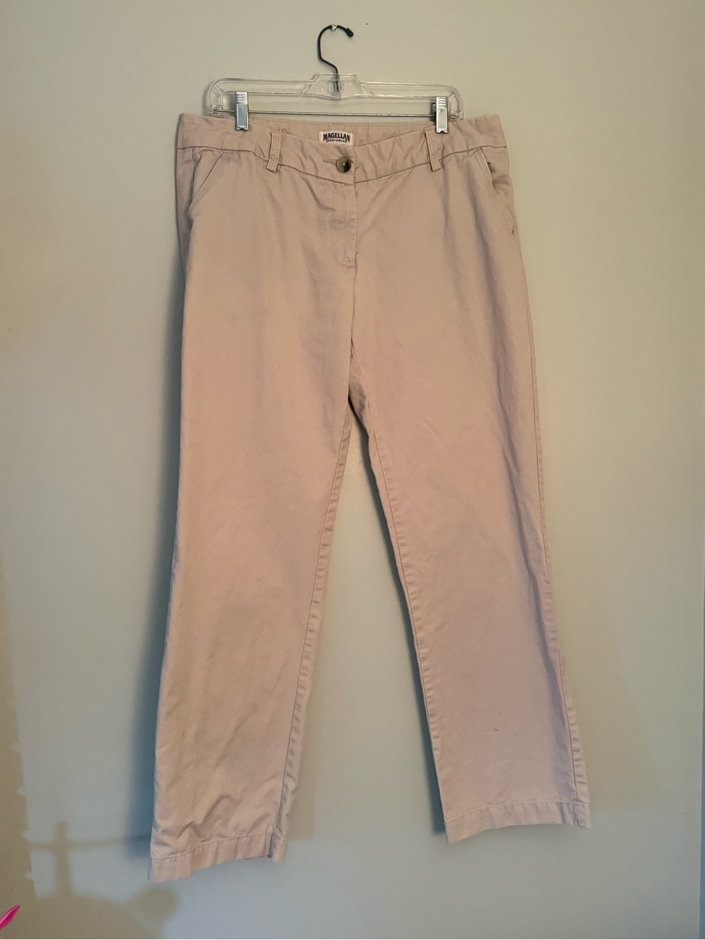 Magellan Outdoors Tan Straight Leg Women's Pants